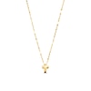 Thumbnail Image 1 of Puff Cross Pendant in 10K Gold