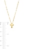 Thumbnail Image 4 of Puff Cross Pendant in 10K Gold