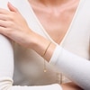 Thumbnail Image 2 of Diamond-Cut Bead Bolo Bracelet in 10K Gold
