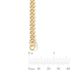 Thumbnail Image 2 of 5.0mm Panther Link Chain Bracelet in Solid 10K Gold - 7.5"