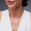 Thumbnail Image 2 of 0.50 CT. T.W. Certified Lab-Grown Diamond Solitaire Necklace in Sterling Silver (F/SI2)