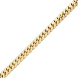 5.94mm Miami Cuban Curb Chain Bracelet in Solid 10K Gold - 8.5"