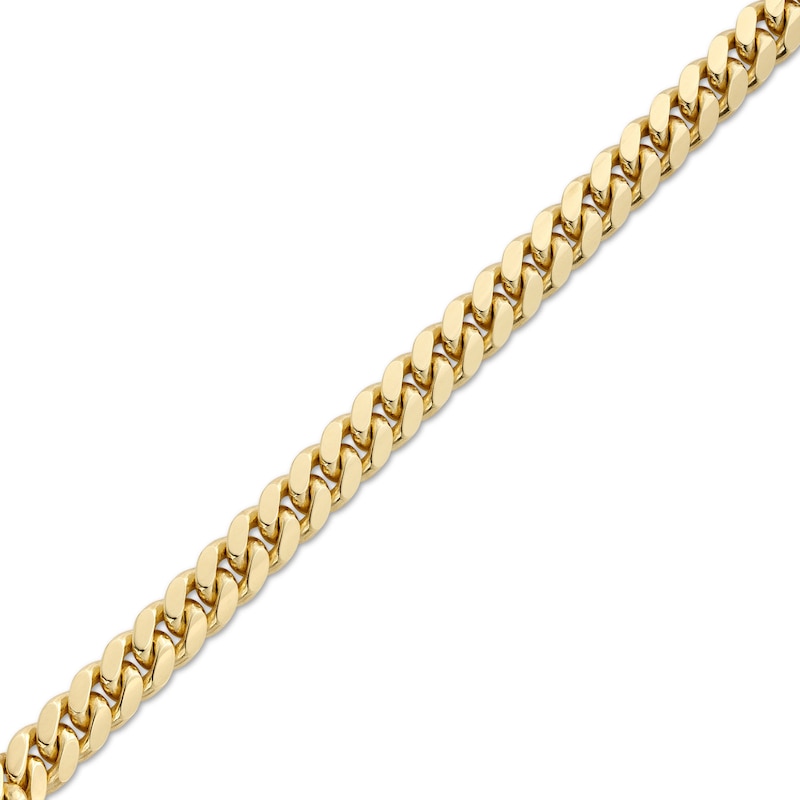 Main Image 1 of 5.94mm Miami Cuban Curb Chain Bracelet in Solid 10K Gold - 8.5"