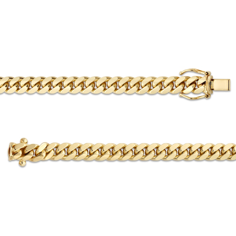 Main Image 3 of 5.94mm Miami Cuban Curb Chain Bracelet in Solid 10K Gold - 8.5"