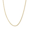 Thumbnail Image 1 of 2.3mm Glitter Rope Chain Necklace in Semi-Solid 10K Gold - 18"