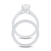 Thumbnail Image 4 of 2.18 CT. T.W. Pear-Shaped Certified Lab-Grown Diamond Bridal Set in 14K White Gold (F/VS2)