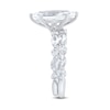 Thumbnail Image 3 of 3.95 CT. T.W. Marquise-Cut Certified Lab-Grown Diamond Bridal Set in 14K White Gold (F/VS2)