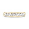 Thumbnail Image 2 of 0.69 CT. T.W. Diamond Channel-Set Eight-Stone Anniversary Band in 10K Gold