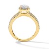 Thumbnail Image 3 of 2.25 CT. T.W. Certified Lab-Grown Diamond Multi-Row Frame Engagement Ring in 14K Gold (F/VS2)