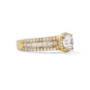 Thumbnail Image 4 of 2.25 CT. T.W. Certified Lab-Grown Diamond Multi-Row Frame Engagement Ring in 14K Gold (F/VS2)