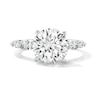Thumbnail Image 1 of 3.60 CT. T.W. Certified Lab-Grown Diamond Engagement Ring in 14K White Gold (F/VS2)