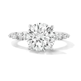 3.60 CT. T.W. Certified Lab-Grown Diamond Engagement Ring in 14K White Gold (F/VS2)