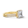Thumbnail Image 4 of 2.50 CT. T.W. Certified Lab-Grown Diamond Princess-Cut Engagement Ring in 14K Gold (F/VS2)