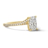 Thumbnail Image 4 of 2.25 CT. T.W. Radiant-Cut Certified Lab-Grown Diamond Wraparound Engagement Ring in 14K Gold (F/VS2)