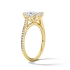 Thumbnail Image 5 of 2.25 CT. T.W. Radiant-Cut Certified Lab-Grown Diamond Wraparound Engagement Ring in 14K Gold (F/VS2)