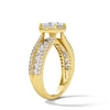 Thumbnail Image 5 of 2.25 CT. T.W. Princess-Cut Certified Lab-Grown Diamond Frame Engagement Ring in 14K Gold (F/VS2)