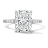 Thumbnail Image 1 of 4.29 CT. T.W. Elongated Cushion-Cut Certified Lab-Grown Diamond Engagement Ring in 14K White Gold (F/VS2)