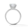 Thumbnail Image 3 of 4.29 CT. T.W. Elongated Cushion-Cut Certified Lab-Grown Diamond Engagement Ring in 14K White Gold (F/VS2)