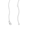 Thumbnail Image 3 of Unstoppable Love™ 0.60 CT. T.W. Certified Lab-Grown Diamond Quatrefoil Dangle Necklace in Sterling Silver (F/VS2)
