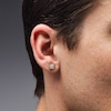 Thumbnail Image 2 of 0.15 CT. T.W. Multi-Diamond Stud Earrings in 10K Gold
