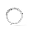 Thumbnail Image 3 of 0.58 CT. T.W. Marquise Certified Lab-Grown Diamond Double-Row Anniversary Band in 14K White Gold (F/VS2)
