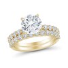 Thumbnail Image 1 of 3.00 CT. T.W. Certified Lab-Grown Diamond Bridal Set in 14K Gold (F/VS2)