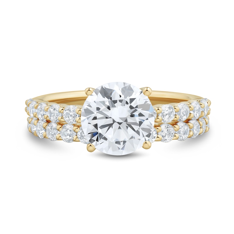 3.00 CT. T.W. Certified Lab-Grown Diamond Bridal Set in 14K Gold (F/VS2)