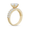 Thumbnail Image 3 of 3 CT. T.W. Marquise-Cut Certified Lab-Grown Diamond Bridal Set in 14K Gold (F/VS2)