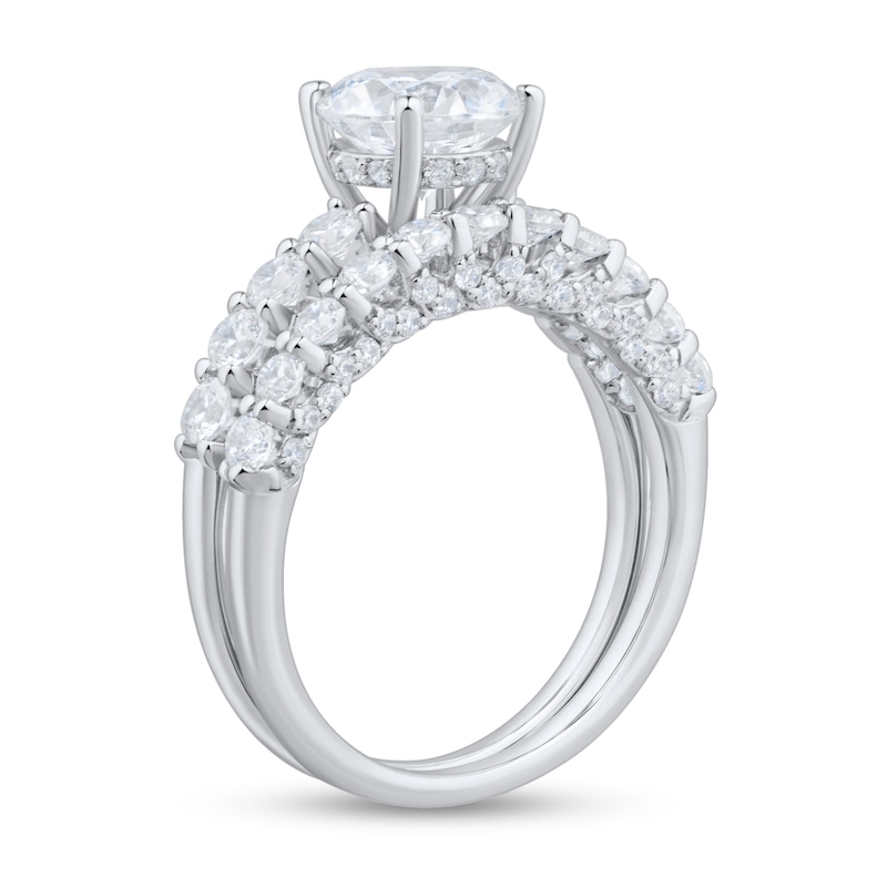 3.00 CT. T.W. Certified Lab-Grown Diamond Bridal Set in 14K Gold (F/VS2)