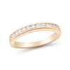 Thumbnail Image 1 of 0.45 CT. T.W. Diamond Channel-Set Anniversary Band in 14K Rose Gold