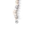 Thumbnail Image 3 of EFFY™ Collection 7.3-8.3mm Pink Freshwater Cultured Pearl Bracelet in Sterling Silver