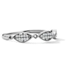 Thumbnail Image 4 of 0.08 CT. T.W. Diamond Pavé-Set Stackable Band in 10K White Gold
