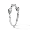 Thumbnail Image 5 of 0.08 CT. T.W. Diamond Pavé-Set Stackable Band in 10K White Gold