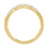 Thumbnail Image 3 of 0.29 CT. T.W. Diamond Contour Ring in 14K Gold