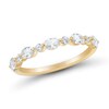 Thumbnail Image 1 of 0.58 CT. T.W. Oval Diamond Anniversary Band in 14K Gold