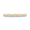 Thumbnail Image 2 of 0.12 CT. T.W. Diamond Stackable Marquise Frame Anniversary Band in 10K Gold