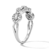Thumbnail Image 5 of 0.37 CT. T.W. Certified Lab-Grown Diamond Geometric Anniversary Band in 14K White Gold (F/VS2)