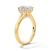 Thumbnail Image 5 of Vera Wang Love Collection 2.15 CT. T.W. Oval Certified Lab-Grown Diamond Engagement Ring in 14K Gold (F/VS2)