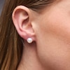 Thumbnail Image 2 of EFFY™ Collection 8.0-8.5mm Freshwater Cultured Pearl Stud Earrings Set in Sterling Silver