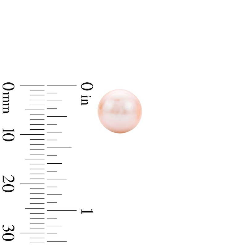 EFFY™ Collection 8.0-8.5mm Freshwater Cultured Pearl Stud Earrings Set in Sterling Silver