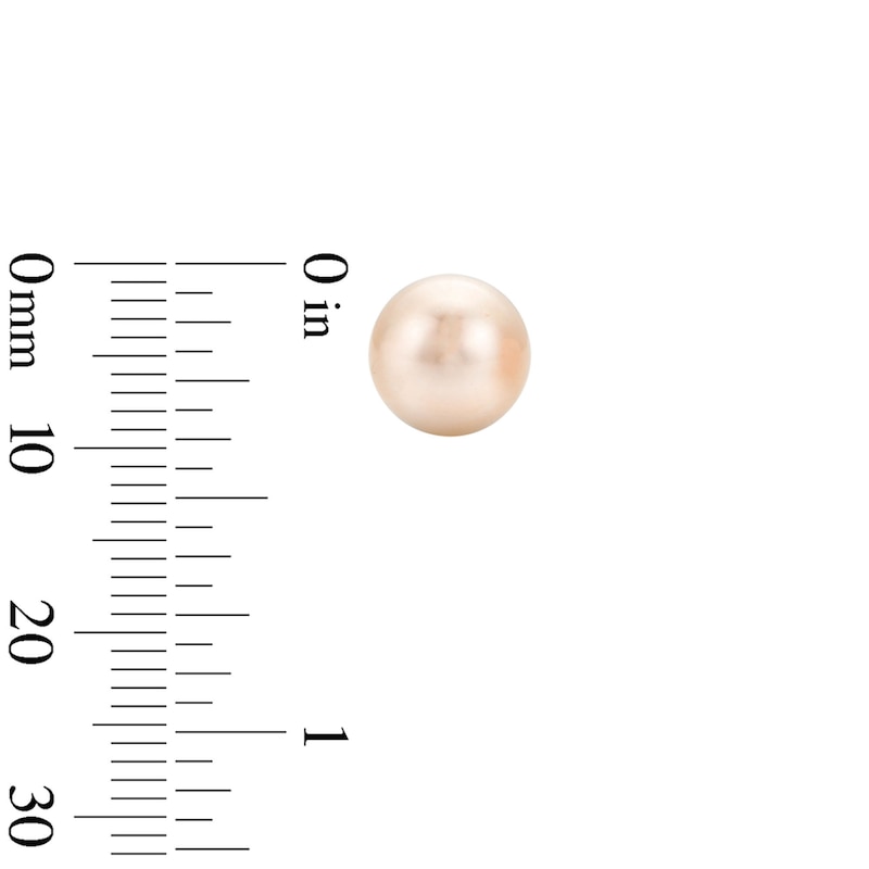 EFFY™ Collection 8.0-8.5mm Freshwater Cultured Pearl Stud Earrings Set in Sterling Silver