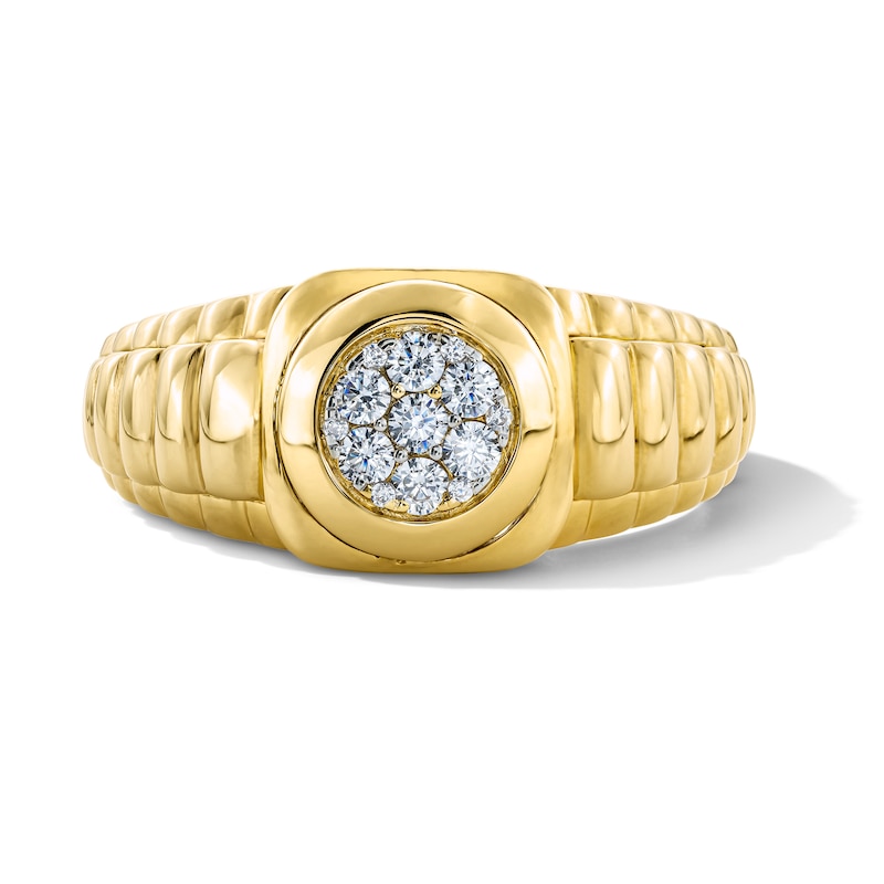 Main Image 1 of 0.25 CT. T.W. Multi-Diamond Ring in 10K Gold