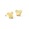 Thumbnail Image 1 of Child’s Butterfly Stud Earrings in 14K Gold