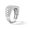 Thumbnail Image 3 of 1.00 CT. T.W. Certified Lab-Grown Diamond Five-Column Band in Sterling Silver (F/SI2)