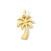 Thumbnail Image 1 of Palm Tree Necklace Charm in Solid 10K Gold