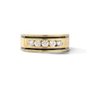 Thumbnail Image 1 of 0.50 CT. T.W. Certified Lab-Grown Diamond Five-Stone Band in 10K Gold (F/VS2)