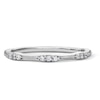 Thumbnail Image 1 of 0.15 CT. T.W. Diamond Stackable Band in 10K White Gold