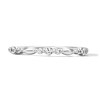 Thumbnail Image 1 of 0.20 CT. T.W. Certified Lab-Grown Diamond Trios Stackable Station Band in 14K White Gold (F/VS2)