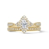 Thumbnail Image 1 of 0.70 CT. T.W. Marquise-Cut Diamond Frame Bridal Set in 14K Gold