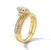Thumbnail Image 3 of 0.70 CT. T.W. Marquise-Cut Diamond Frame Bridal Set in 14K Gold